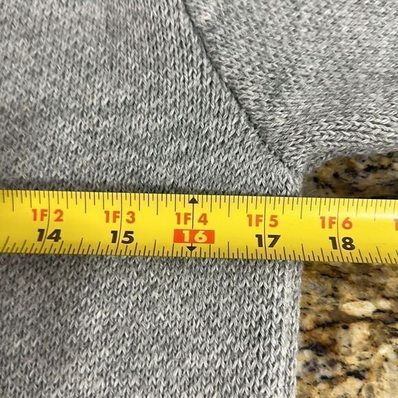 Peruvian Link Alpaca Collection Grey Button Front Cardigan Sweater Size S - Picture 7 of 9